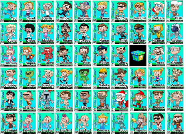 Little Mate Bundle Pack - All Characters (+70)